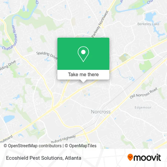 Ecoshield Pest Solutions map
