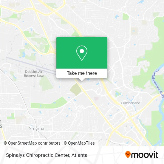 Spinalys Chiropractic Center map