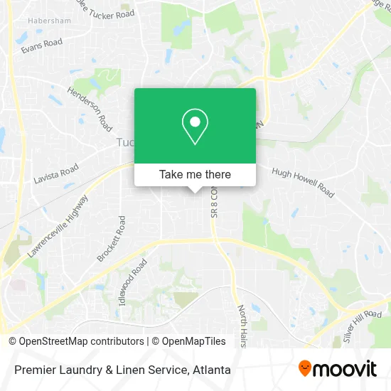 Premier Laundry & Linen Service map