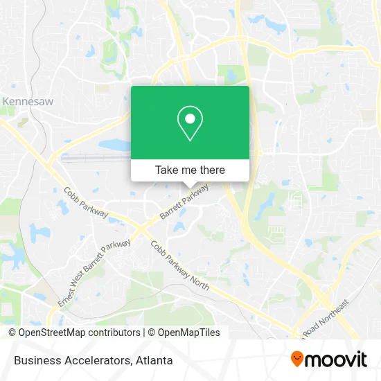 Business Accelerators map