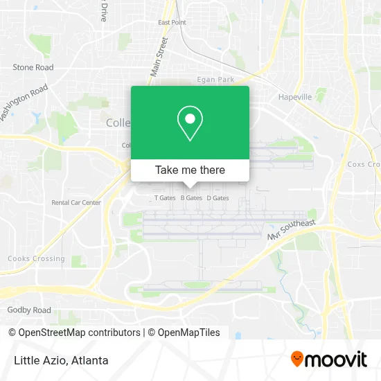 Little Azio map