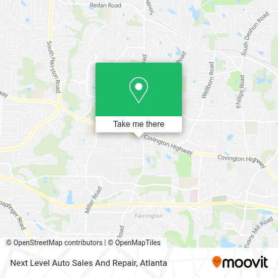 Next Level Auto Sales And Repair map