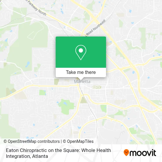 Eaton Chiropractic on the Square: Whole Health Integration map