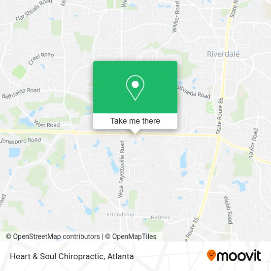 Heart & Soul Chiropractic map