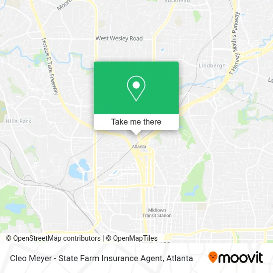 Cleo Meyer - State Farm Insurance Agent map