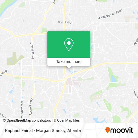 Raphael Fairell - Morgan Stanley map