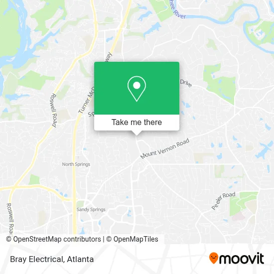 Bray Electrical map