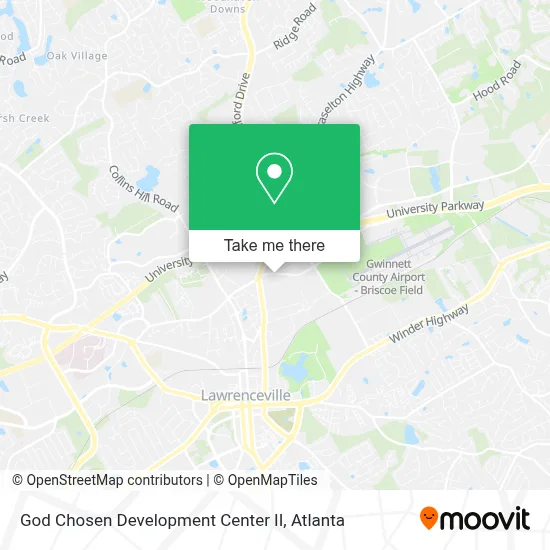 God Chosen Development Center II map