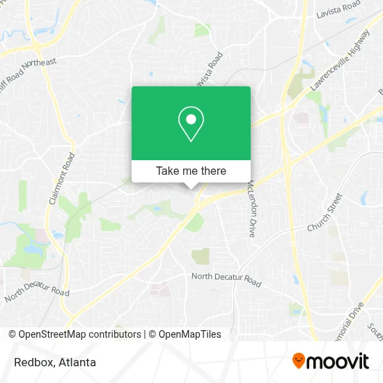 Redbox map