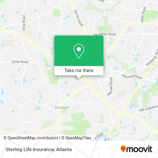 Sterling Life Insurance map