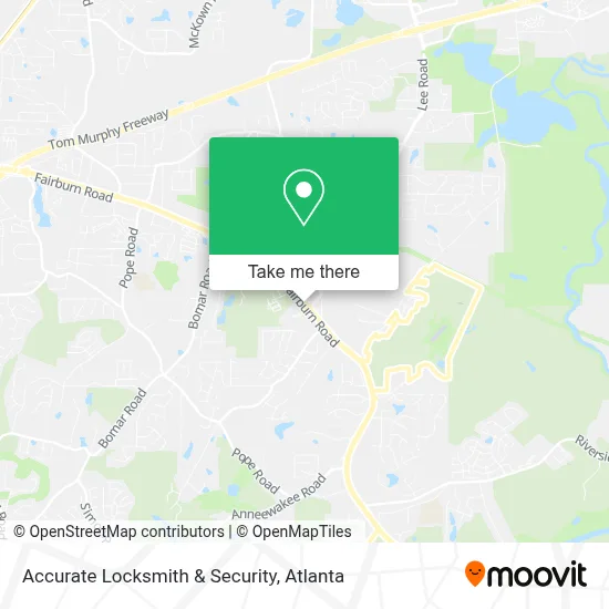 Accurate Locksmith & Security map