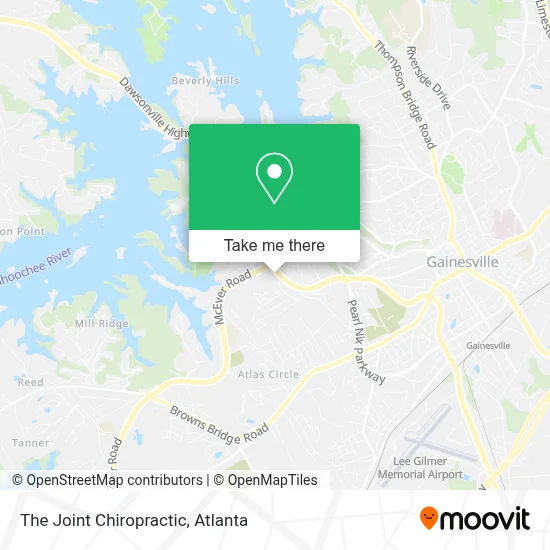 The Joint Chiropractic map