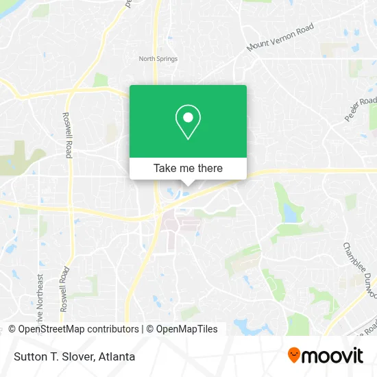 Sutton T. Slover map