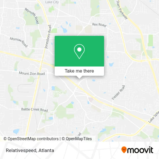 Relativespeed map