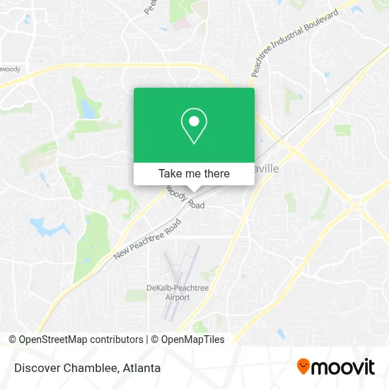 Discover Chamblee map