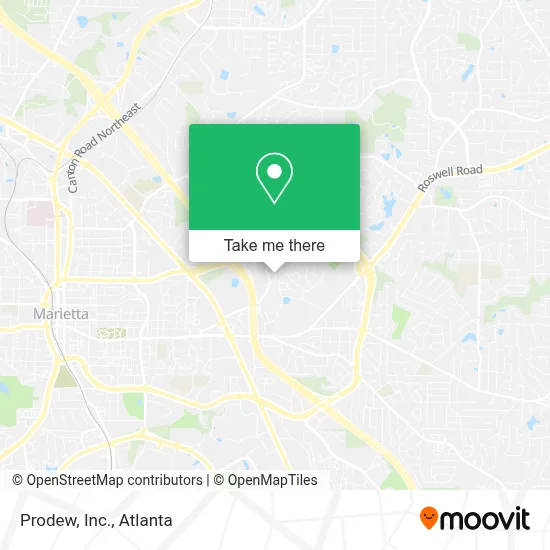 Prodew, Inc. map