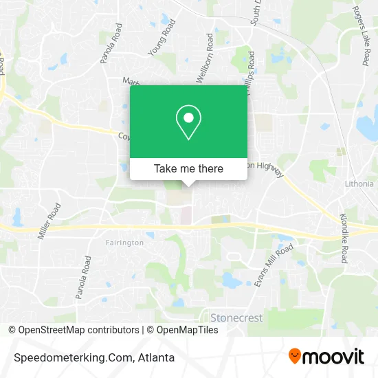 Speedometerking.Com map