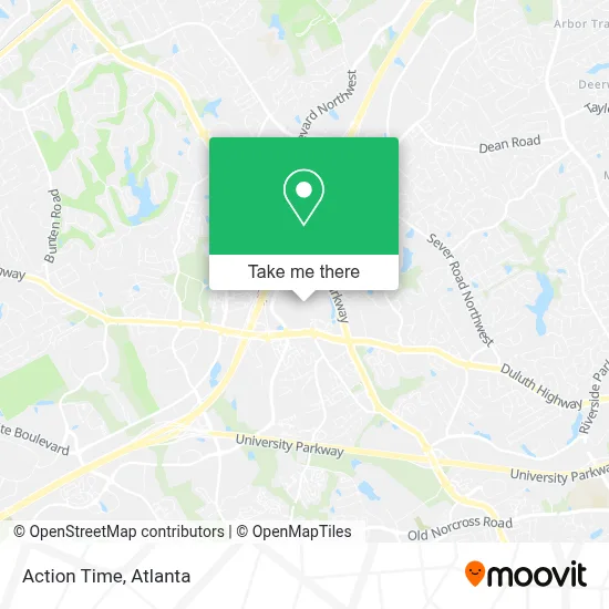 Action Time map