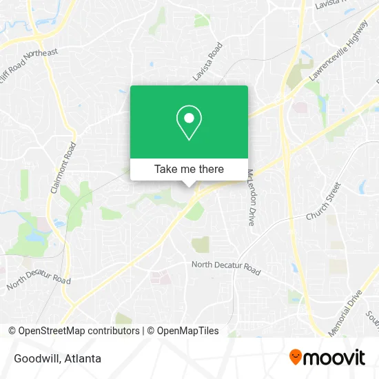 Goodwill map