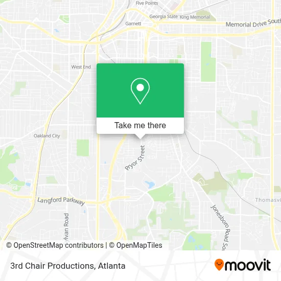 3rd Chair Productions map