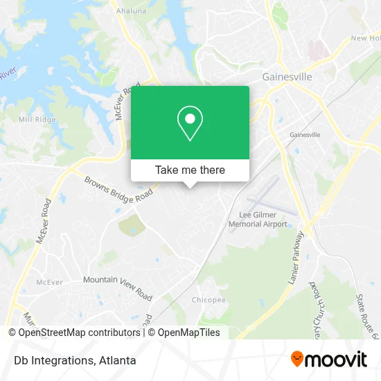 Db Integrations map