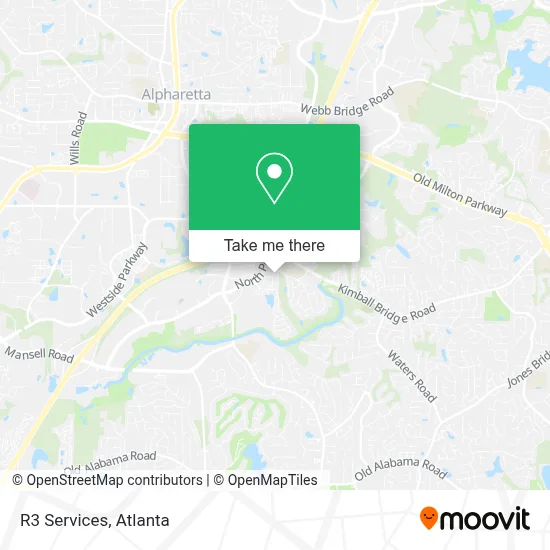 R3 Services map