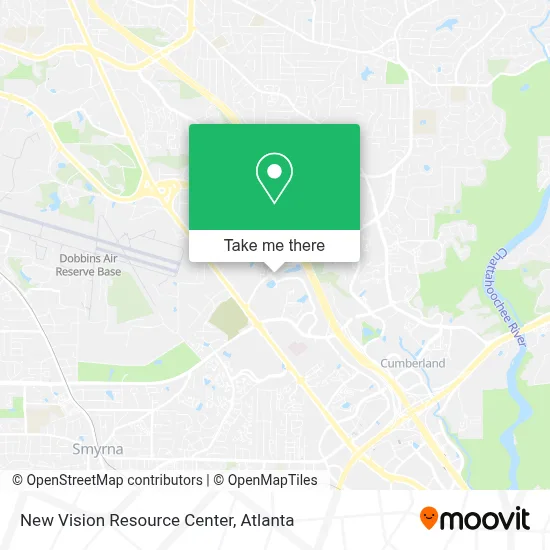 New Vision Resource Center map