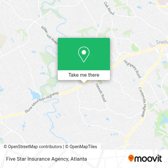 Five Star Insurance Agency map
