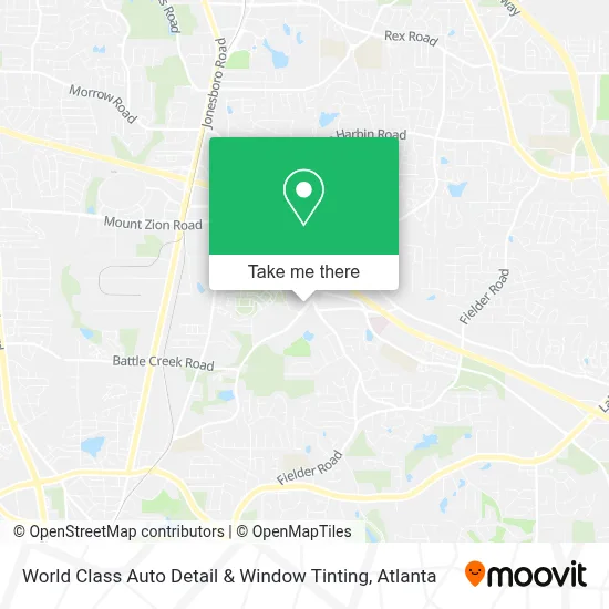 World Class Auto Detail & Window Tinting map