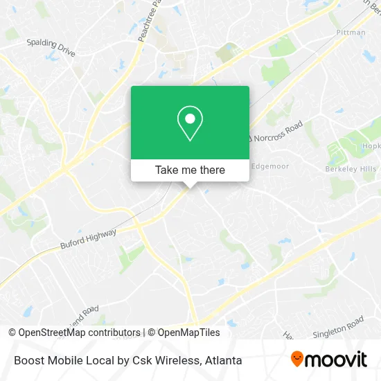 Boost Mobile Local by Csk Wireless map