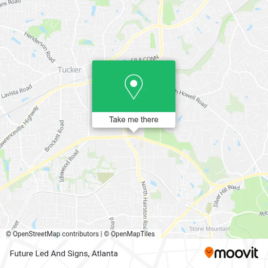 Future Led And Signs map