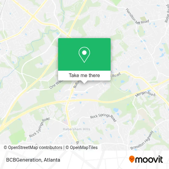 Bcbgeneration map