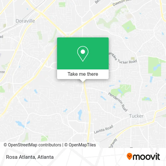 Rosa Atlanta map