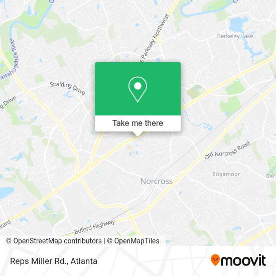 Reps Miller Rd. map
