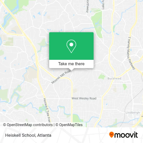 Heiskell School map