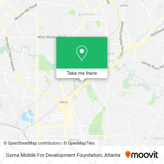 Gsma Mobile For Development Foundation map
