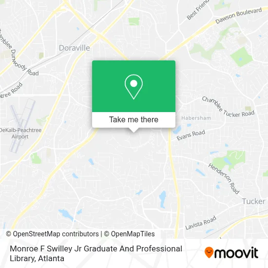 Monroe F Swilley Jr Graduate And Professional Library map