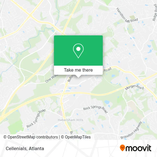 Cellenials map