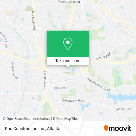 Rou Construction Inc. map