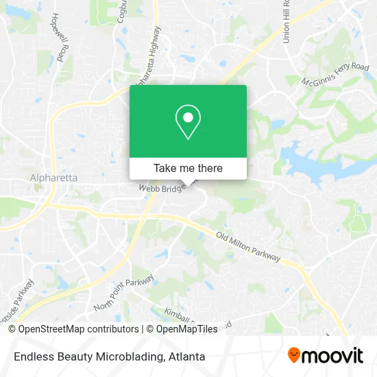 Endless Beauty Microblading map