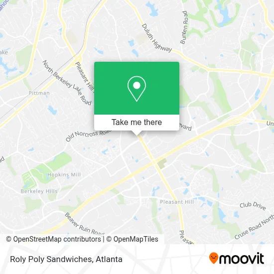 Roly Poly Sandwiches map