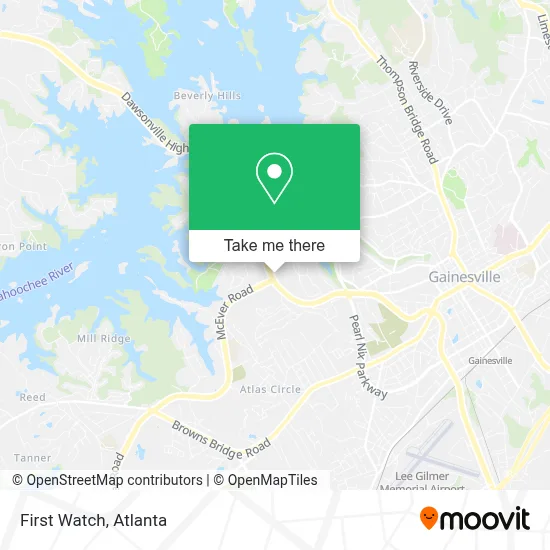 First Watch map