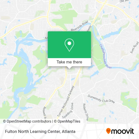Fulton North Learning Center map