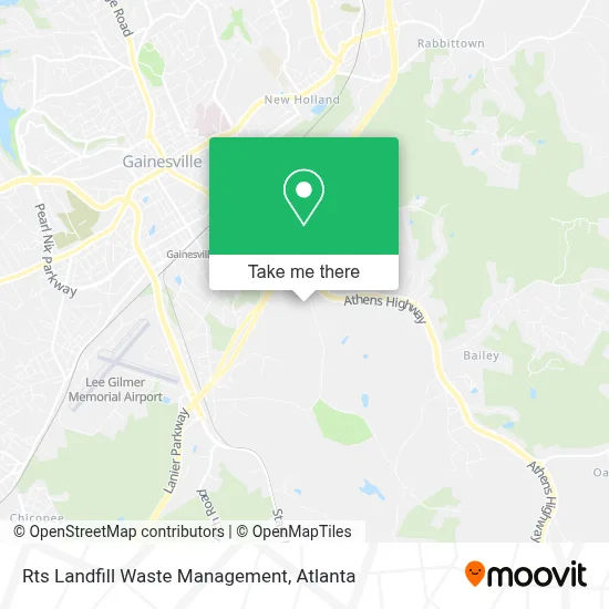 Rts Landfill Waste Management map