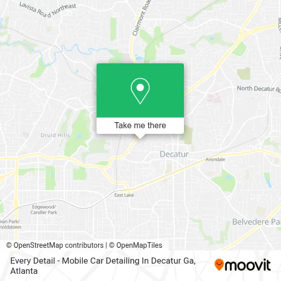 Every Detail - Mobile Car Detailing In Decatur Ga map