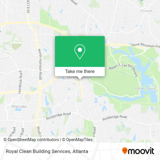 Royal Clean Building Services map