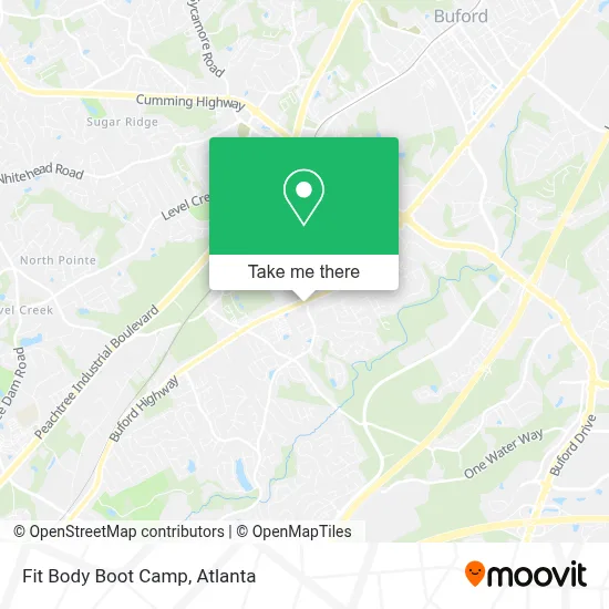 Fit Body Boot Camp map