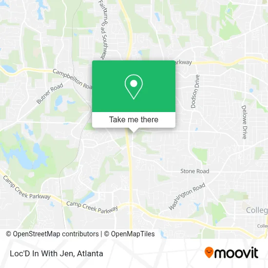 Loc'D In With Jen map