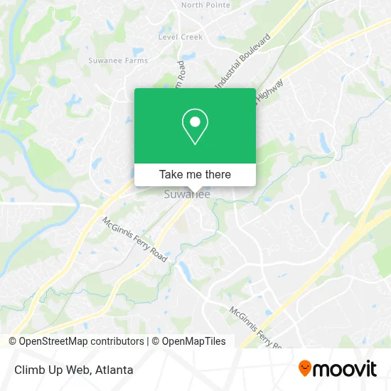 Climb Up Web map