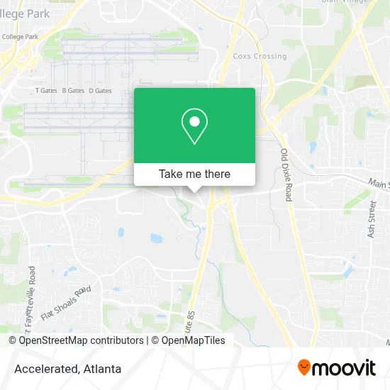 Accelerated map